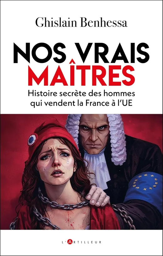 Couverture du livre « Nos vrais maîtres » de Ghislain Benhessa